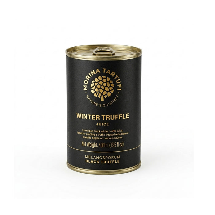 Black winter truffle juice with Tuber melanosporum