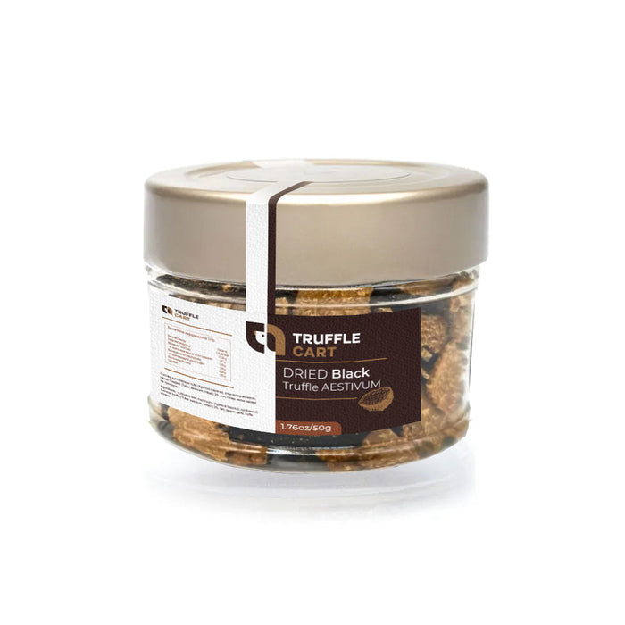 Dried Tuber aestivum and Tuber uncinatum truffle slices