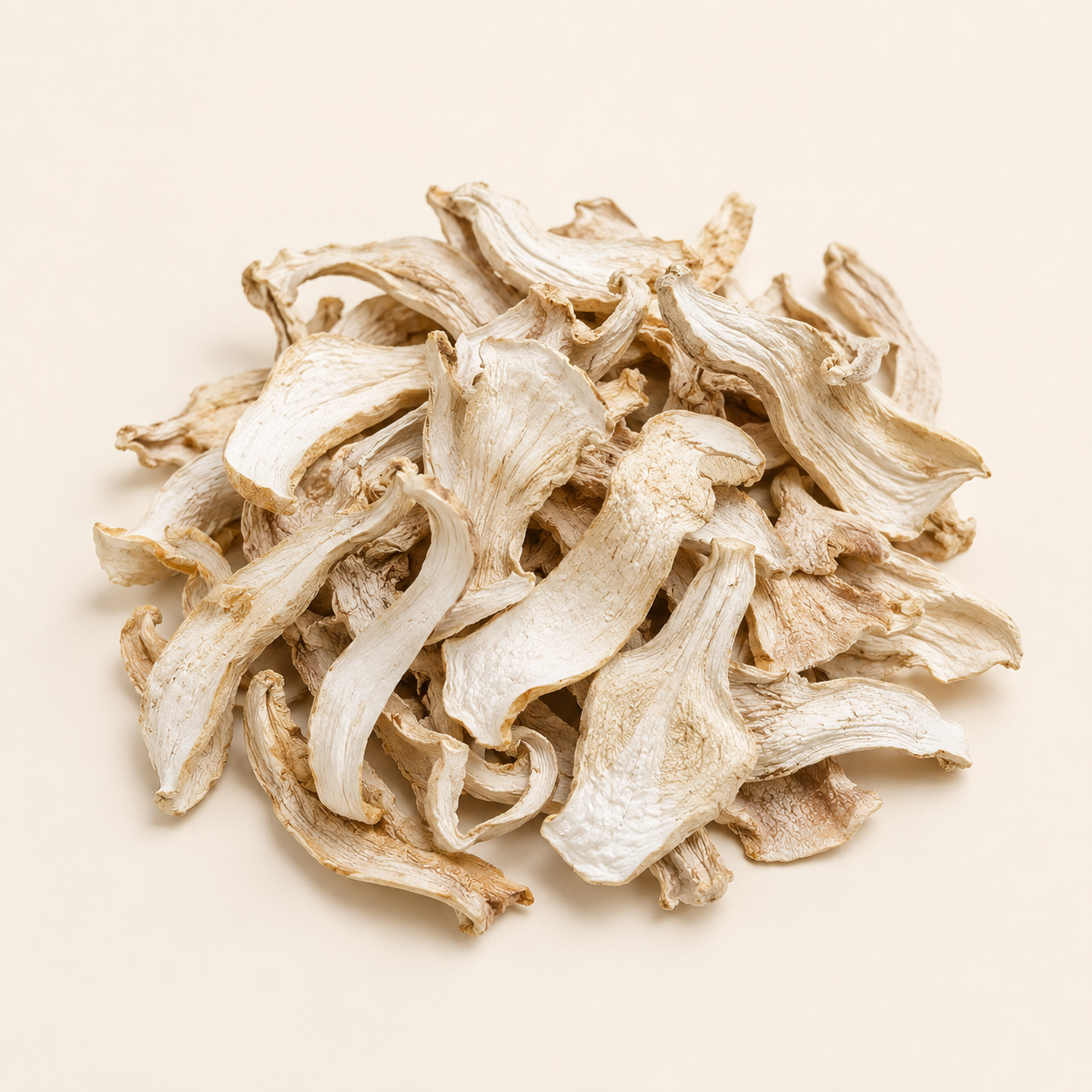 dried-matsutake-mushroom-slices-on-a-warm-ivory-background
