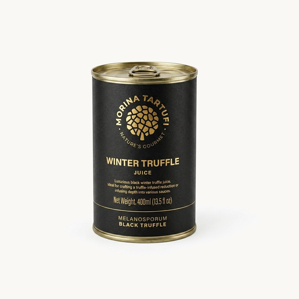 Black winter truffle juice with Tuber melanosporum