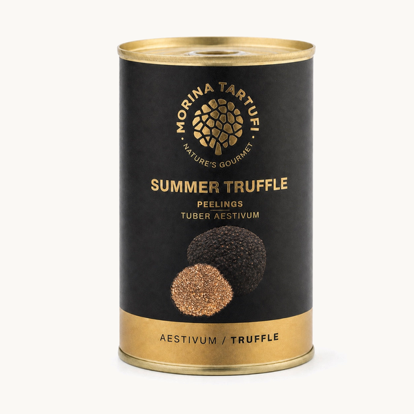Morina Tartufi Summer Truffle Peelings Tuber aestivum 200g can