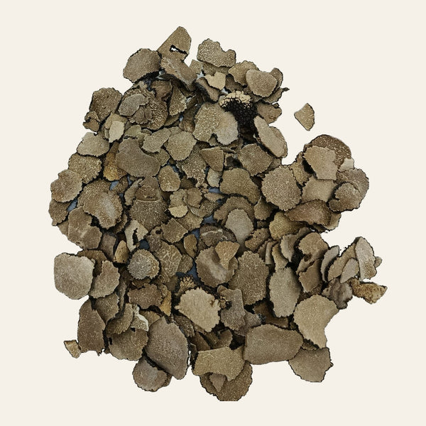 Dried Burgundy truffle slices (Tuber uncinatum)