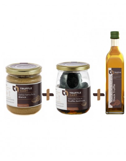 Showing image for Triple pack truffles olive oil and boletus Triple pack truffles olive oil and boletus Low Price, Products image