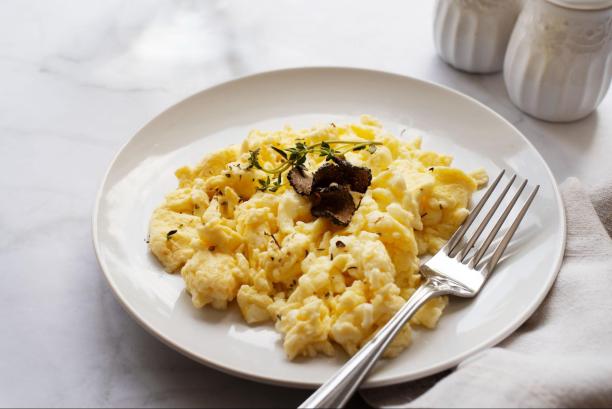 Scrambled Eggs with Truffles