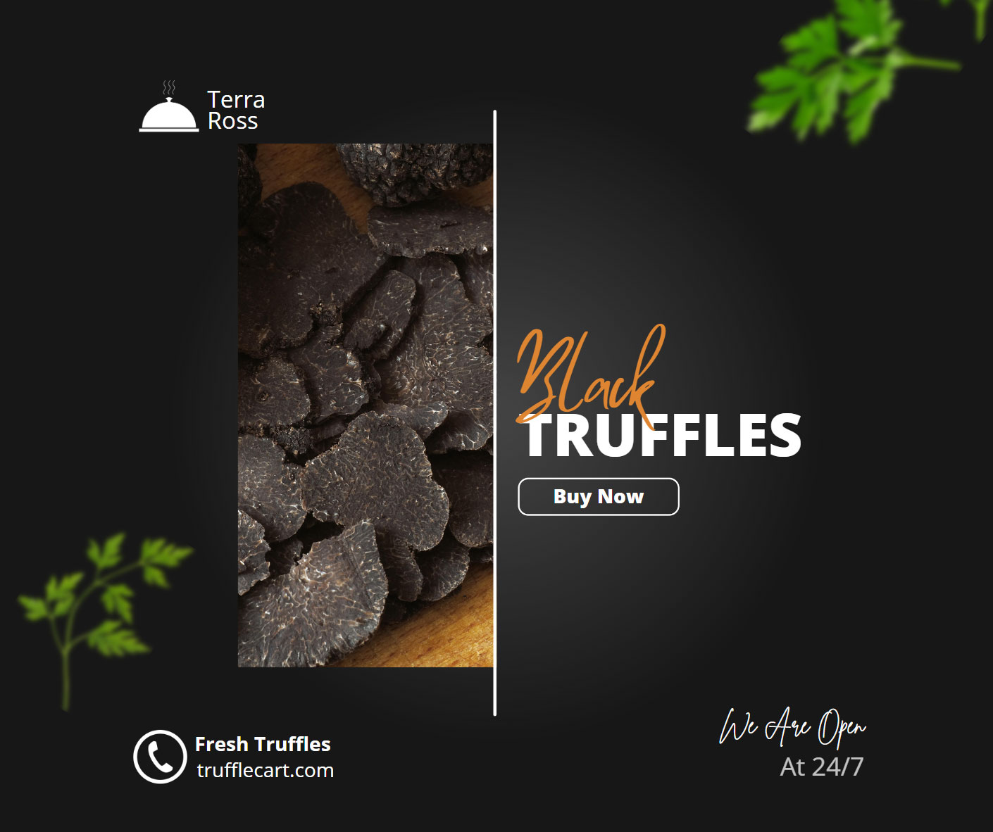 fresh truffles and products image